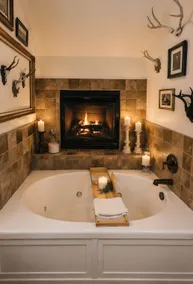 Mountain Retreat Private En-Suites Fireplaces - Image 2
