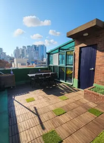 [Mapo Station 5 min, 3-room rooftop] 2nd floor, 3rd floor entirely private. Hongdae, Myeong-dong. Washer/dryer. Family. Children. Luggage storage. - Image 3