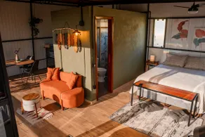 Vizu Cabin with fireplace and bathtub with 180º view - Image 4