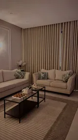 Airport apartment with bedroom, living room and outdoor seating - Image 4