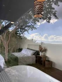 15 mins from barge with tub + wifi (glass cabin) - Image 4