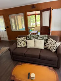 Nostalgic Cabin on a private lake with hot tub - Image 4