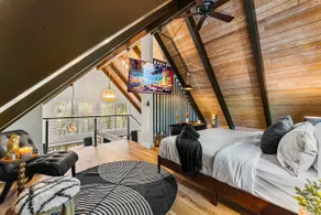 Modern A-Frame Retreat w/ Hot Tub, Sauna&Game Room - Image 2