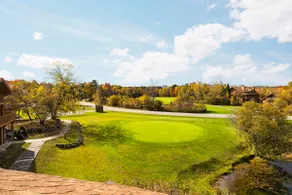 Fall golf on 18th green @ shanty creeks schuss Mtn - Image 5