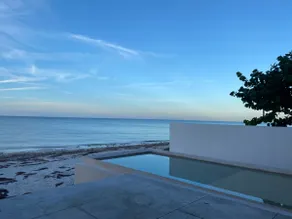 Golden oceanfront house in Chicxulub Mérida - Image 5
