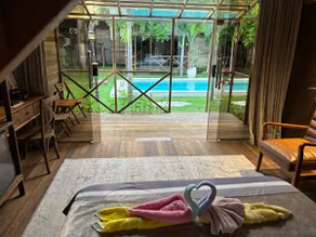 F2 | Cozy Balinese Retreat Under Palm Trees - Image 2