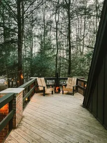 A-Frame in the Hemlocks near Kissing Bridge - Image 5