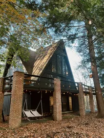 A-Frame in the Hemlocks near Kissing Bridge - Image 2