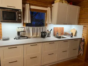 Cabin w/ Sauna, 44㎡, 2x double beds. Fireplace - Image 4