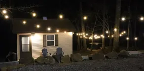 Secluded Shawnee Forest Cabin Creek View | Hot tub - Image 3