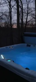 Secluded Shawnee Forest Cabin Creek View | Hot tub - Image 4