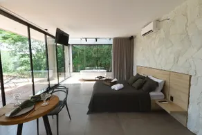 Jaguara Chalet with glass ceiling and heated pool - Image 4