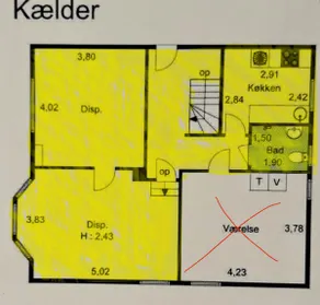 2-room apartment in Odense C with free parking - Image 4