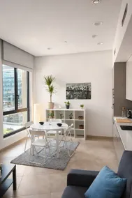 Bright, modern studio with pool and gym. - Image 2