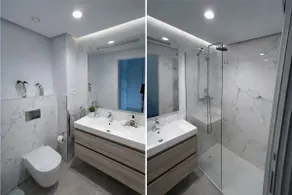 Bright, modern studio with pool and gym. - Image 4