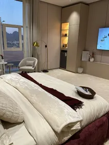 Modern hotel studio with self check-in and a view of the Akda Mountains - Image 4