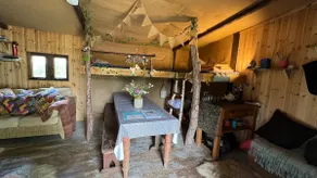 A quirky woodsman’s hut with wood fired hottub - Image 4