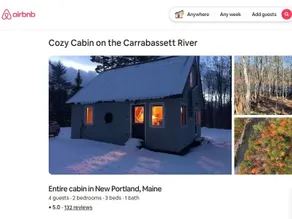 Cozy Cabin on the Carrabassett River - Image 2