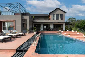 StayVista at Villa Aera with Pool, Lawn - Image 3