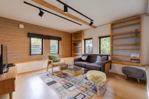 Nordic Villa near Karuizawa | Loft BBQ Fireplace - Image 2