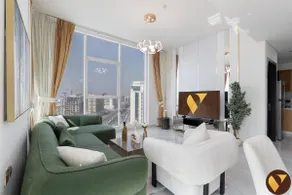 Vogue Vacation Homes, Al Furjan Gemz by Danube near Ibn Battuta Mall, Three Bedroom plus Kids room Apartment with Balcony and Private Pool, Access to all amenities - Image 2