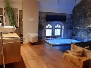 Elegant apartment: sauna, hot tub and fireplace - Image 2