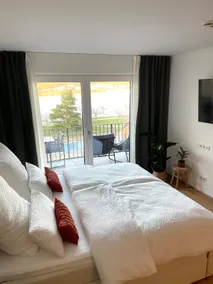 Rhine Hideaway•Balcony with Rhine view•Garage parking space - Image 3