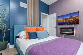 Neon Nook | Stylish 1BR Retreat in Soulard - Image 4