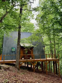 Riverfront A-frame cabin minutes from downtown - Image 2