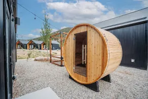 Frontcountry Cabin 6 | Private Barrel Sauna - Image 3
