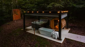 Cold Plunge, Sauna, Hot Tub | S'more Memories - Image 2