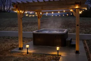 Hot tub, sauna, views | Storybook Cottage/cabin - Image 2