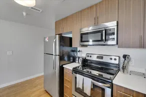Bright Modern 1BR w/ Kitchen + Workspace - Image 2