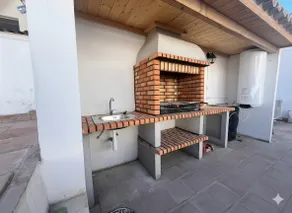 Terrace 120 m² and paella grill - Metro & Airport - Image 2