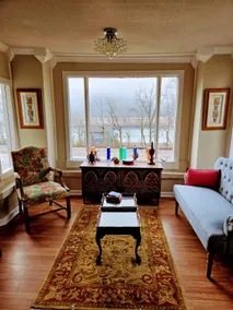 Historic Stone Cottage with River view and Fire Pit - Image 3
