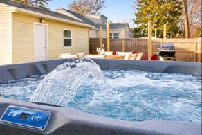 Modern 6BR Retreat | Hot Tub | Firepit | Arcade - Image 3