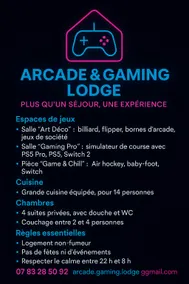 Arcade & Gaming Gite 4 suites / 3 game rooms - Image 3