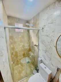 Flat2 with queen size bed, air, electric shower and kitchen - Image 5