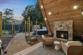 A-Frame • Hot Tub • Sauna • Geodome • Blue Ridge - Image 5