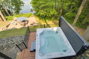 Cozy Benoit Lake Cabin w/ Hot Tub & Views - Image 2