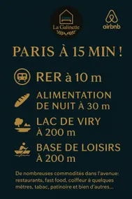 4-bedroom apartment 15 m from Paris! Parking, Wi-Fi, gym - Image 2