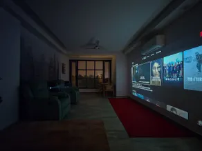 ③🄌① Living room + Projector + Bedroom & Balcony - Image 4