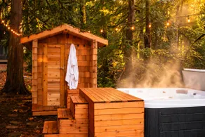 A-frame | Private Hot Tub + Sauna + Outdoor Shower - Image 2