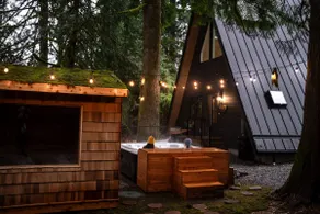 A-frame | Private Hot Tub + Sauna + Outdoor Shower - Image 5