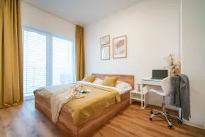 2-BDR Apt| Free parking| City view balcony| AC - Image 2