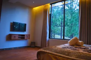 Pine View Suite | 2BHK | Forest View | Balcony - Image 3