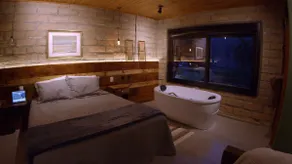 Cinematic chalet with hot tub and fireplace - Image 3