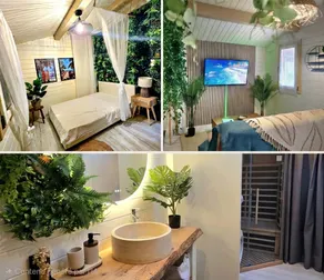 Chalet "BALI" avec sauna, terasse et jardin - Image 2