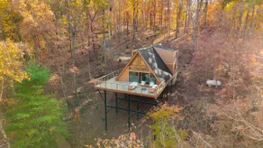 A-Frame At Oak Hills: Creekside + Hot Tub + Sauna. - Image 2