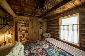 Heritage Log Cabin Turkey Path Ranch on 325 acres - Image 3